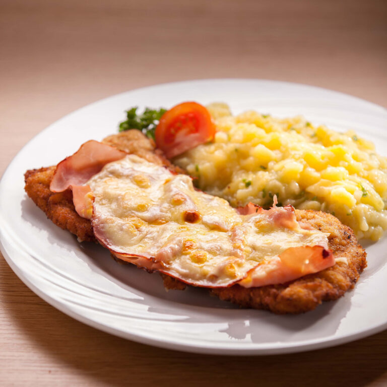 Schinken- Käseschnitzel
